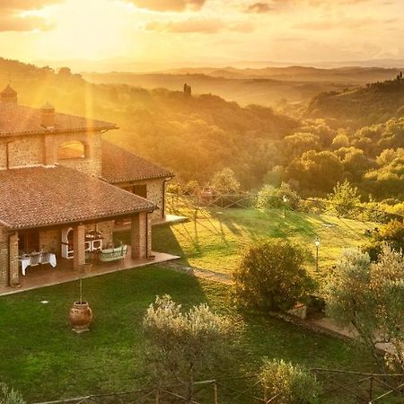 Casa Ora D'Oro - Panoramic Views / Pool / Private Garden Villa Trequanda Exterior photo
