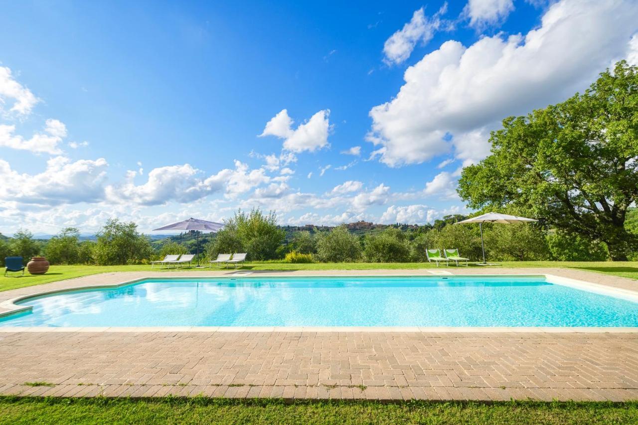 Casa Ora D'Oro - Panoramic Views / Pool / Private Garden Villa Trequanda Exterior photo