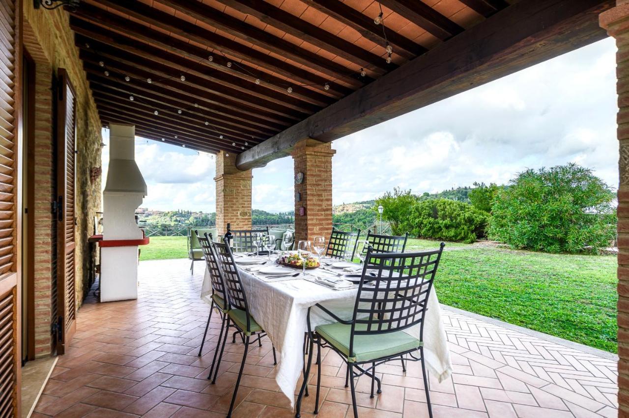 Casa Ora D'Oro - Panoramic Views / Pool / Private Garden Villa Trequanda Exterior photo